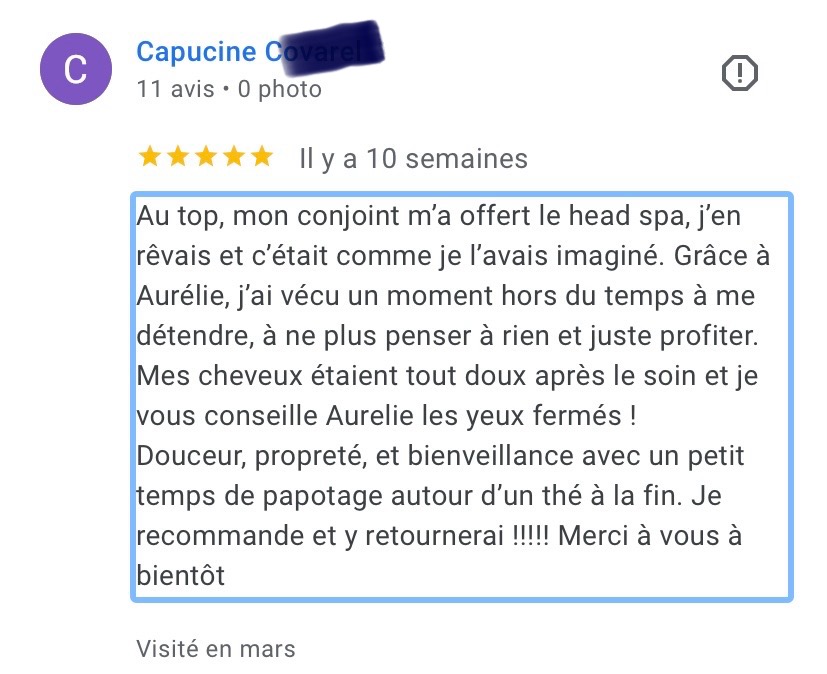 Témoignage Capucine C